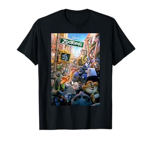 Zootopia Poster T-Shirt
